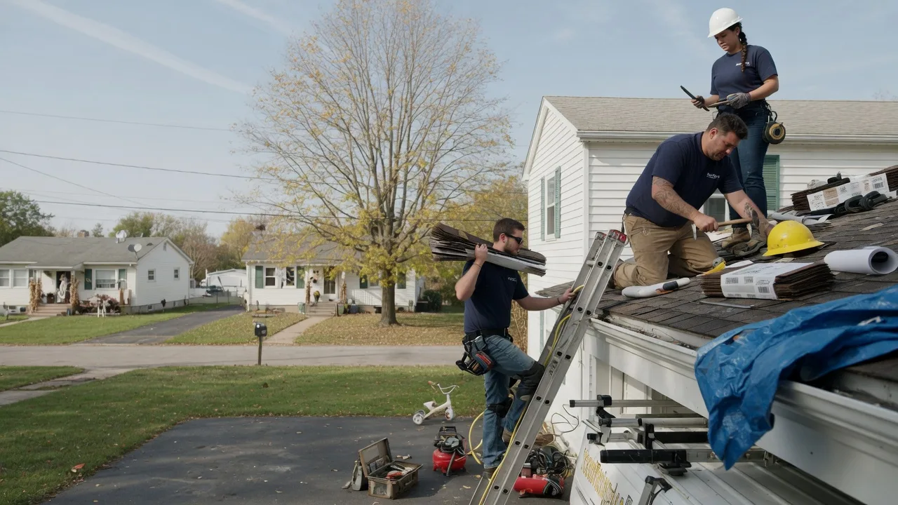 Local Roofing Contractors in Fall Creek, WI near me